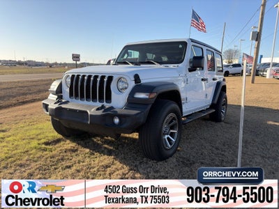 2018 Jeep Wrangler Unlimited Sport S 4x4