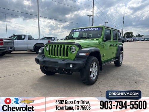 2020 Jeep Wrangler Unlimited Sport S 4x4