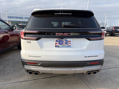 2025 GMC Acadia Elevation