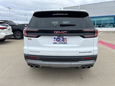 2025 GMC Acadia Elevation