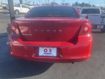 2013 Dodge Avenger 4dr Sdn SE