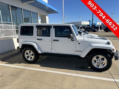 2012 Jeep Wrangler Unlimited 4WD 4dr Sahara