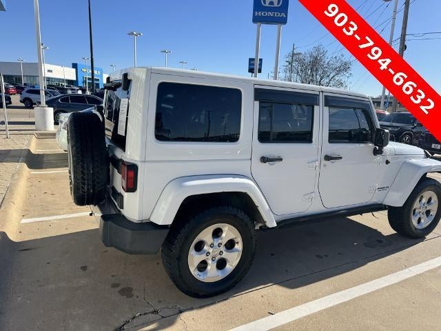 2012 Jeep Wrangler Unlimited 4WD 4dr Sahara