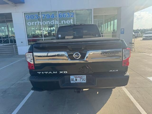 2017 Nissan Titan XD 4x4 Diesel Crew Cab Platinum Reserve