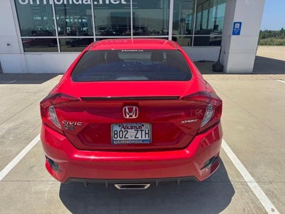 2021 Honda Civic Sedan Sport CVT