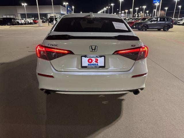 2024 Honda Civic Si Si Manual Sedan