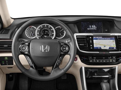 2017 Honda Accord Sedan EX-L V6 Automatic with Navigation and Honda Sensing