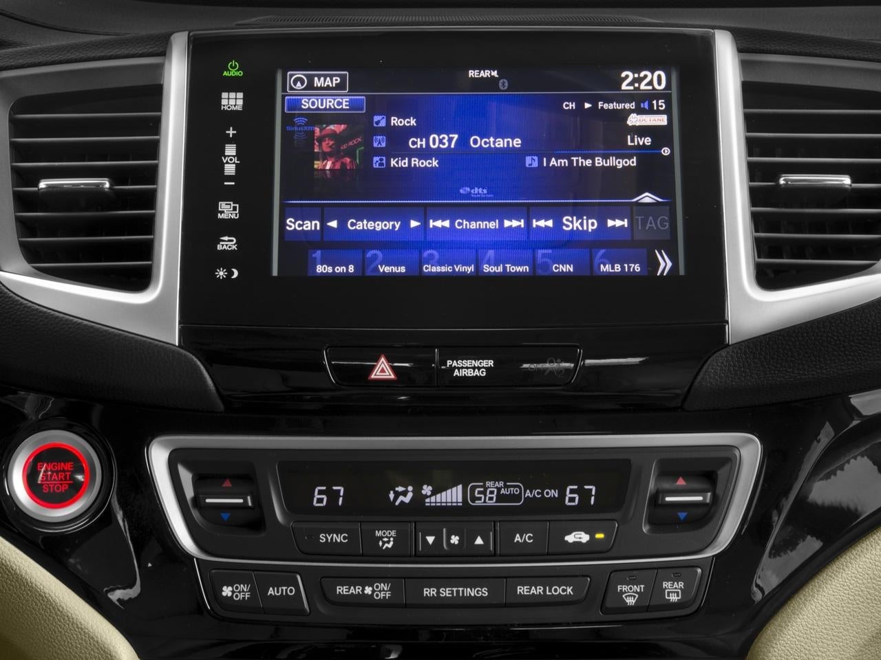2016 Honda Pilot 2WD Touring with DVD Rear Entertainment System and Navigation