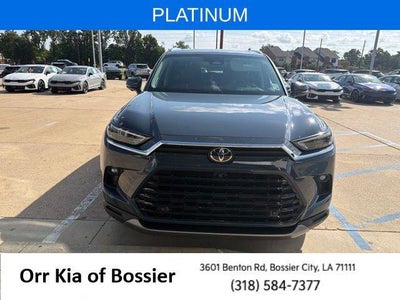 2024 Toyota Grand Highlander Platinum AWD (Natl)