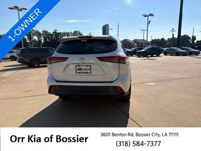 2022 Toyota Highlander XLE FWD (Natl)