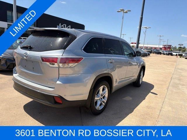 2015 Toyota Highlander FWD 4dr V6 Limited (GS)