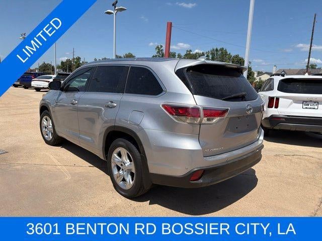 2015 Toyota Highlander FWD 4dr V6 Limited (GS)