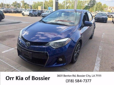 2015 Toyota Corolla 4dr Sdn CVT Auto S Plus (Natl)