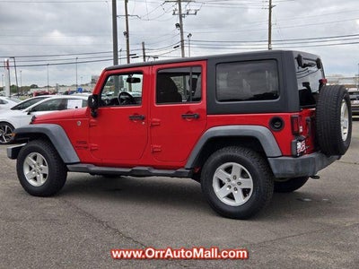 2018 Jeep Wrangler JK Unlimited Sport 4x4