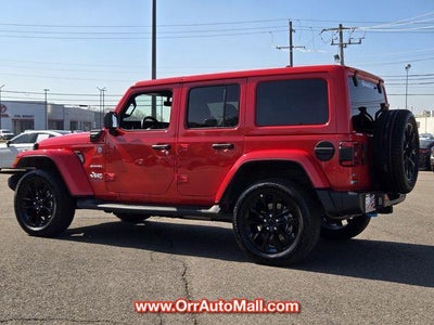 2023 Jeep Wrangler 4xe Sahara 4x4