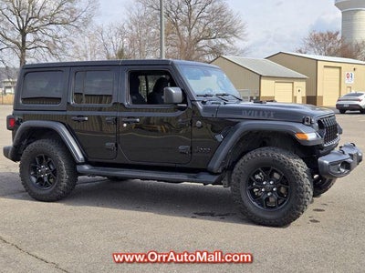 2025 Jeep Wrangler Willys 4 Door 4x4