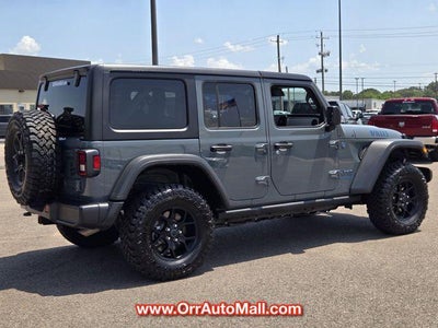 2025 Jeep Wrangler 4xe Willys 4x4