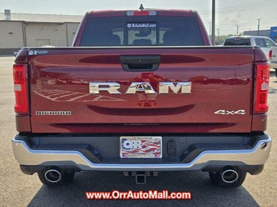 2025 RAM 1500 Big Horn 4x4 Crew Cab 6'4" Box