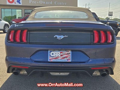 2019 Ford Mustang EcoBoost Premium Convertible