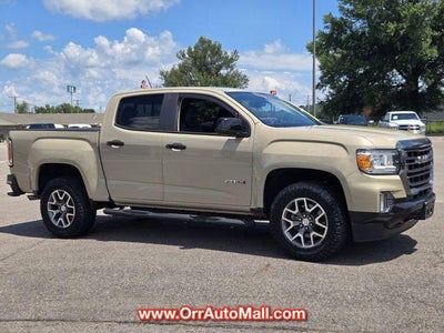 2021 GMC Canyon Crew Cab Short Box 4-Wheel Drive AT4 w/Cloth