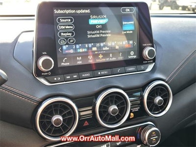 2022 Nissan Sentra SR CVT