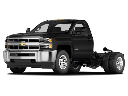 2015 Chevrolet Silverado 3500HD Built After Aug 14 4WD Reg Cab 137.5" WB, 59.06" CA WT