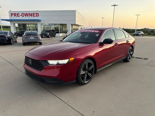 2024 Honda Accord Hybrid Sport