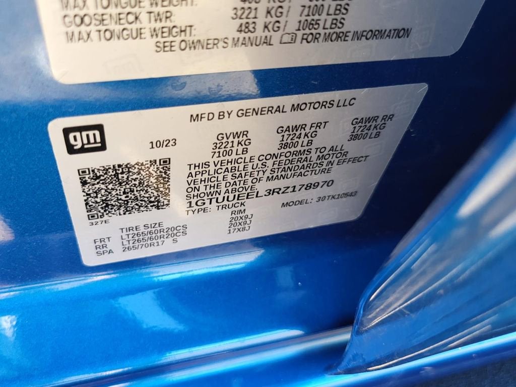 2024 GMC Sierra 1500 AT4