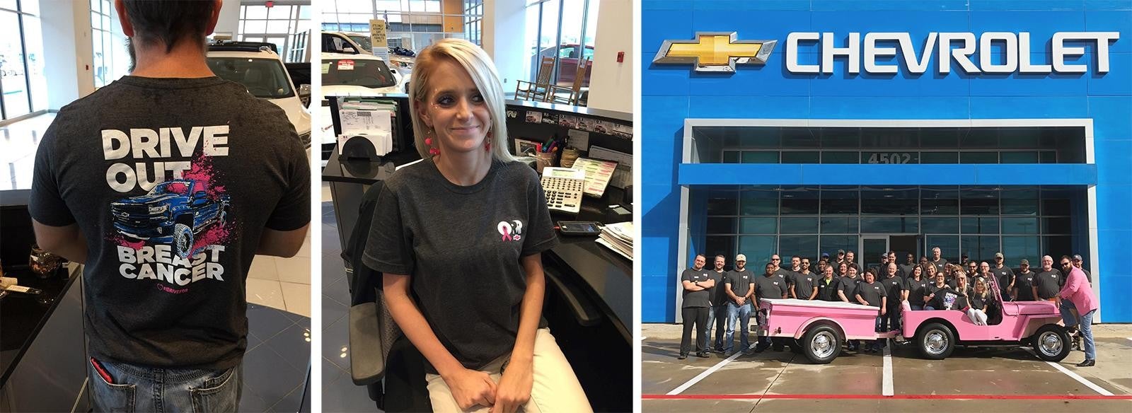 Orr Chevrolet of Texarkana in TEXARKANA TX breast cancer awareness community event