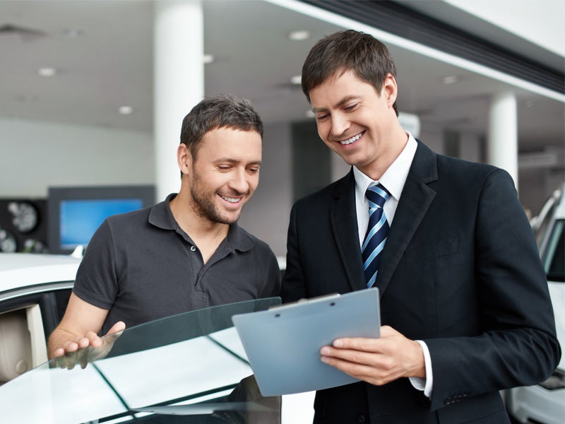 Orr Chevrolet of Texarkana in TEXARKANA TX sales representative helping a customer